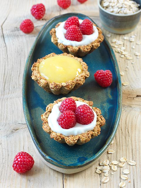 Tartelettes express aux flocons d'avoine