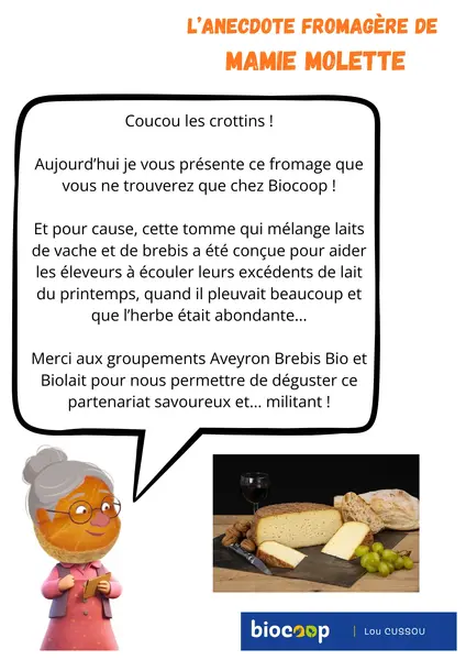 Le petit mot de Mamie Molette